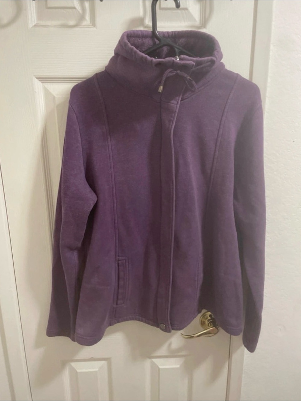 Falls Creek Women's Plum Hooded Teddy Jacket
